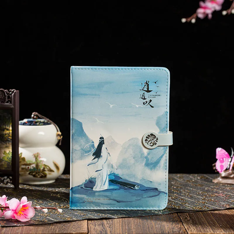 Anime The Untamed Mo Dao Zu Shi Notebook Wei Wuxian Lan Wangji A5 Planner Notebook Anime Around Christmas Gift