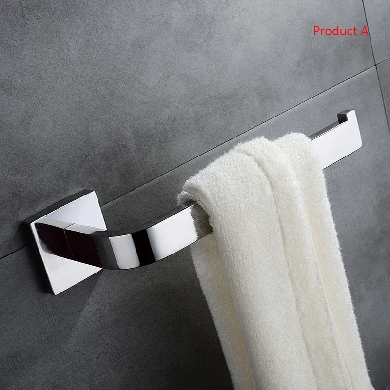 

Towel Rack Bathroom Wall Mount Toilet Paper Holder Kitchen Tissue Towel Sponge Holder Storage Rack Rack Roll Paper Accessory