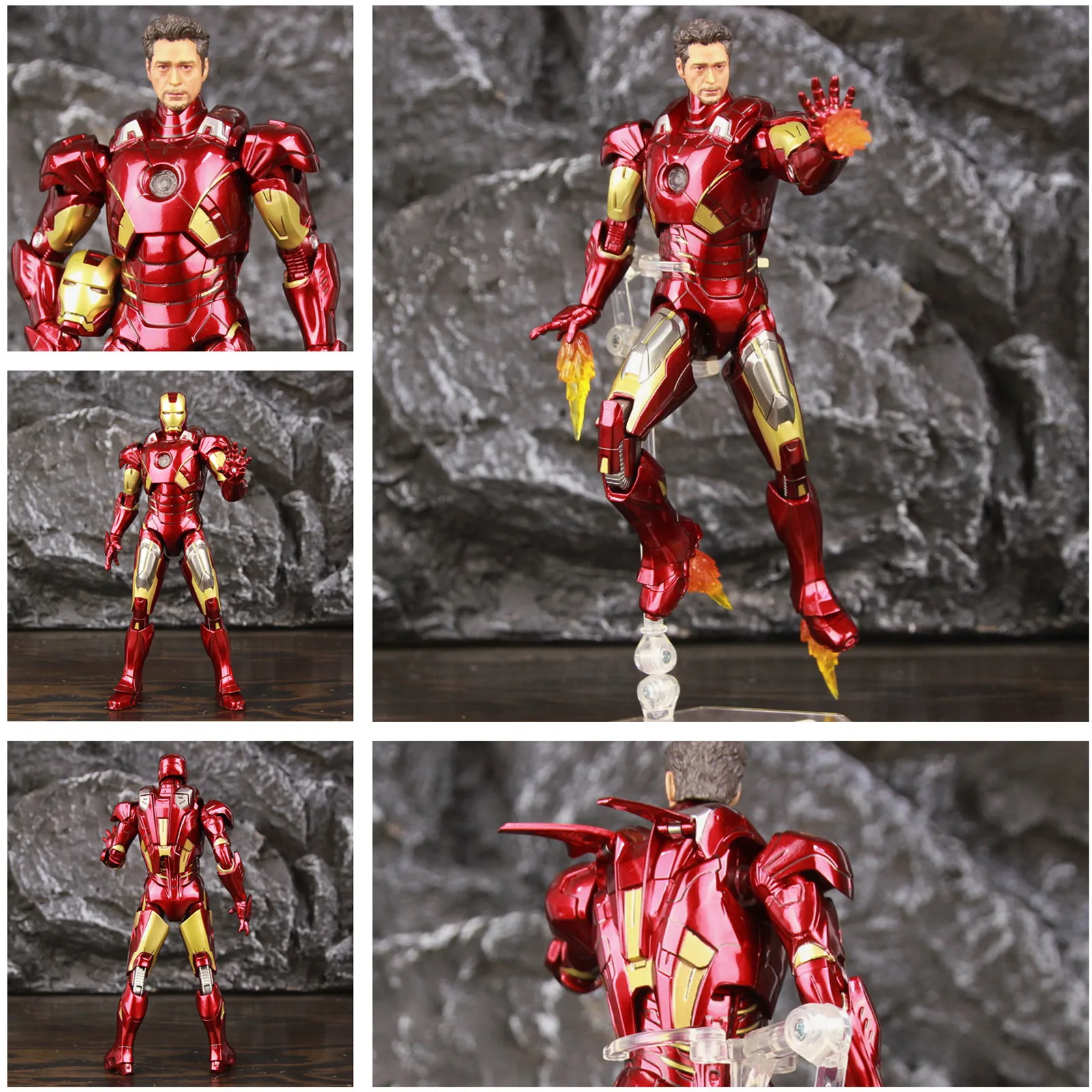 Marvel-figura de acción de Ironman Mark 7, MK7 Mark VII, Maleta de 7 pulgadas, Tony Stark Legends, juguetes ZD originales, novedad de 2021