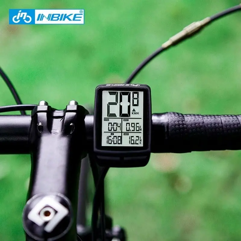 2024 Wireless Bicycle Odometer Powermeter Cycling Bike Power Meter Electronic Speedometer Account Km Speed For Mountain Computer