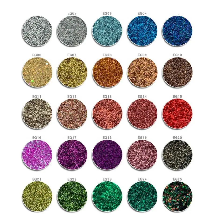 Matte Single Eyeshadow Beauty Make Up Cosmetic Pigmented Shadow Colorful Glitter Eye Shadow Pan Private Label Products