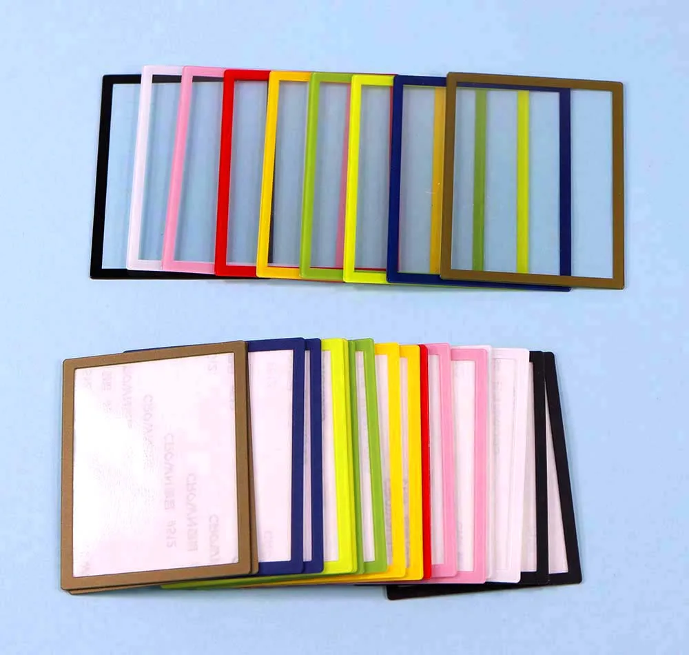 30 مجموعة من غطاء شاشة LCD العلوي الملون غطاء بلاستيكي بديل لـ DS Lite لوحدة التحكم في الألعاب NDSL عدسة بلاستيكية #5