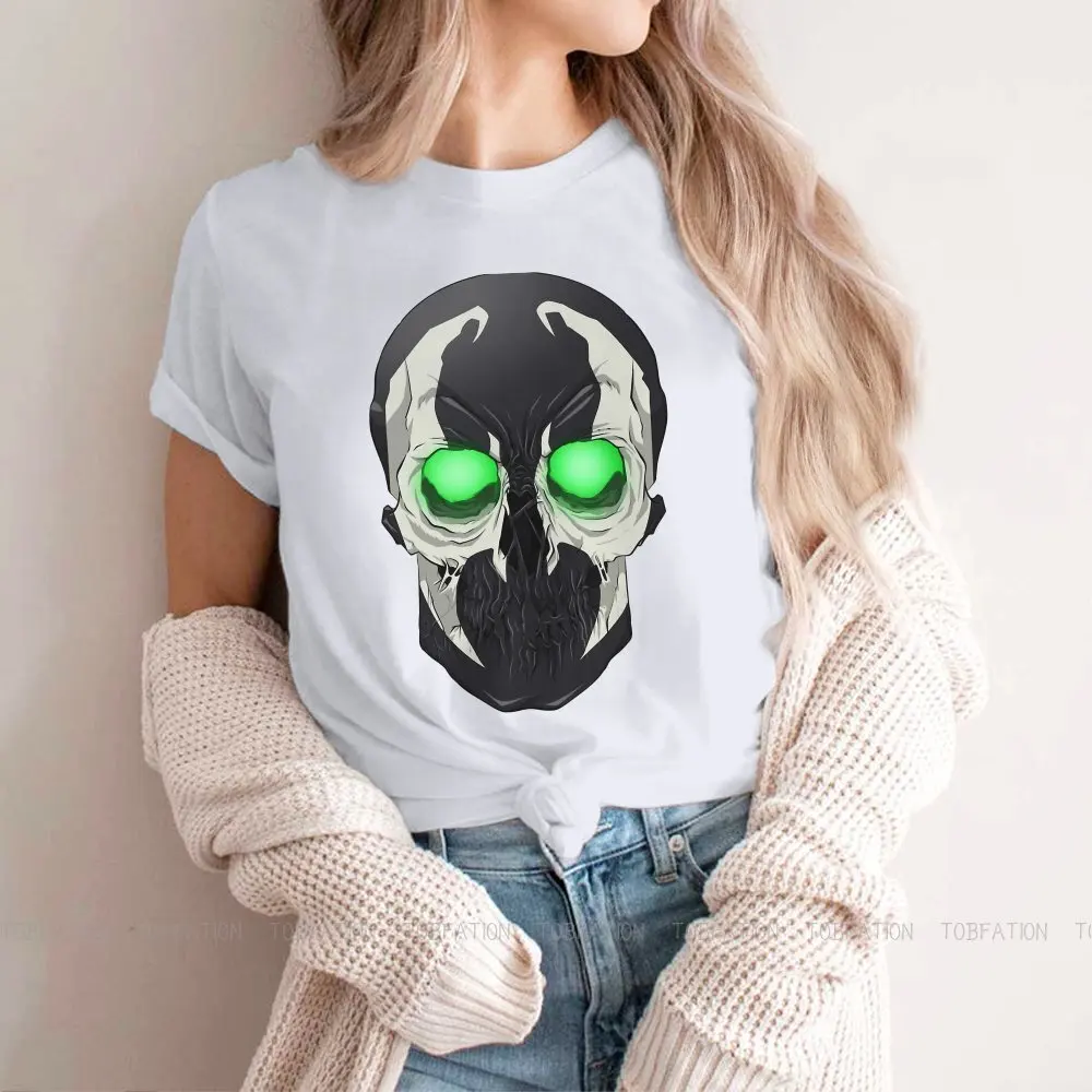 Skull Feminine Clothes SPAWN Comic T-shirt Kawaii Vintage Female Clothing