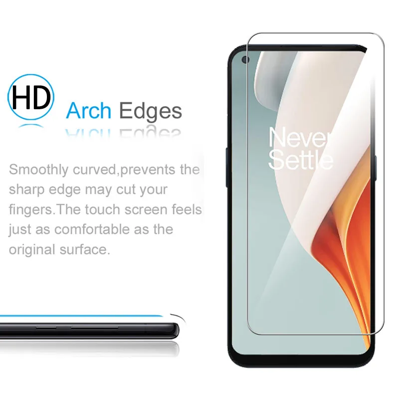 Закаленное стекло для Oneplus Nord N100, защитная пленка для экрана и объектива камеры one plus nord n100, 1 шт.