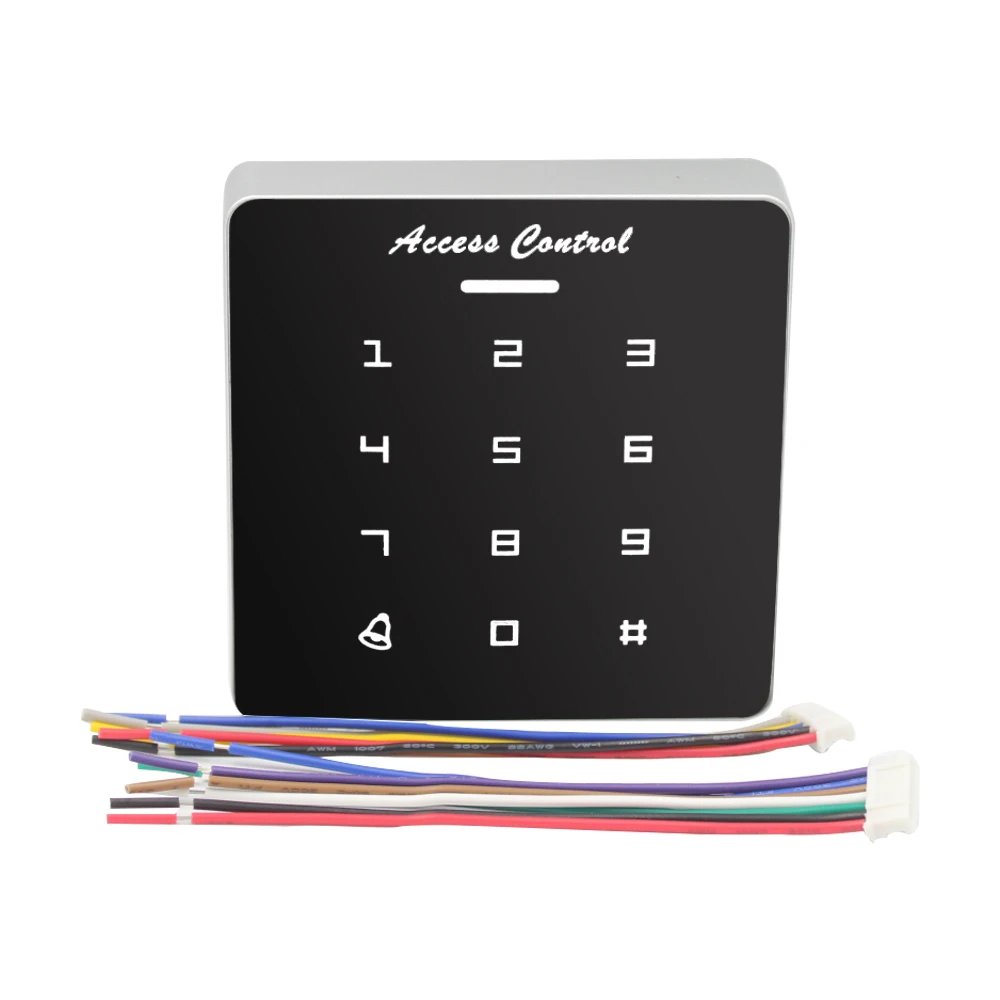 mini 125Khz RFID Access Control Keypad Card Reader For Door Lock access control system Wiegand 26 34 Output 1000Users