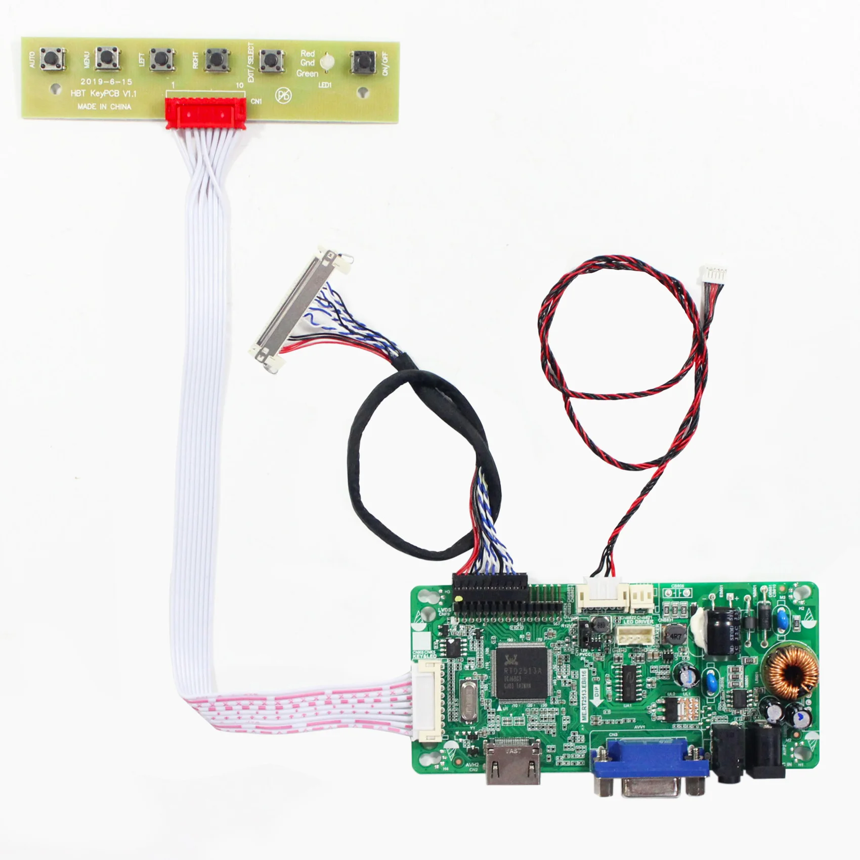 HD MI VGA LCD Controller Board For 18.5 in M185BGE M185XTN01.2 1366x768 LCD Panel