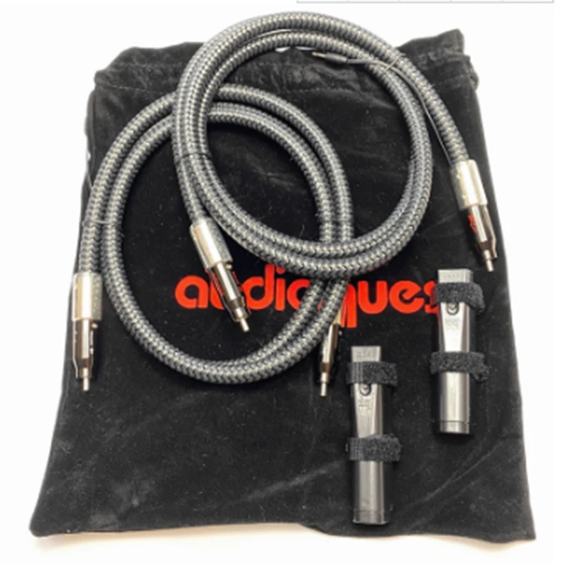 New  WEL SIGNATURE 72V DBS RCA INTERCONNECT AUDIOPHILE CABLE A PAIR for hifi DAC CD player