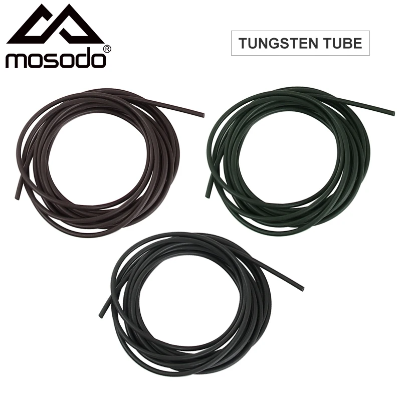 Mosodo tubo de tungstênio para pesca de carpa, tubo de tubos de tungstênio para pesca rápida de carpas, ferramenta acessória para pesca de carpas