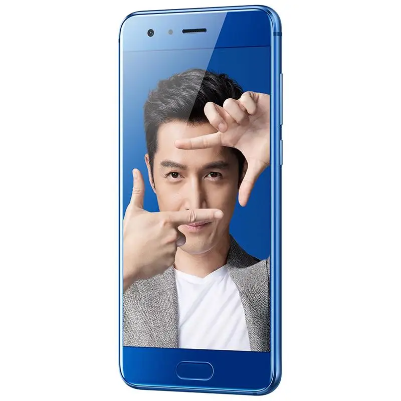 هاتف محمول Honor 9 4G LTE أصلي Kirin 960 ثماني النواة أندرويد 7.0 5.15 بوصة FHD 1920X1080 20.0MP 3200mAh ثنائي الشريحة OTA GPS