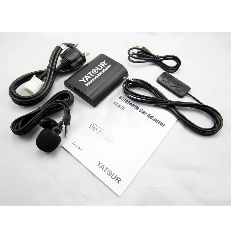 

Yatour BTA car Bluetooth MP3 Kit for Toyota Lexus Scion Small 6+6 plug 2003-2013 Smart Phone Hands Free A2DP Music