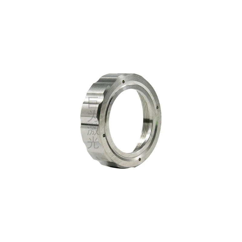 Aurora conector do bocal do laser prenda anel para ospri precitec bt240s bm109 bm111 fibra laser anel de bloqueio porca