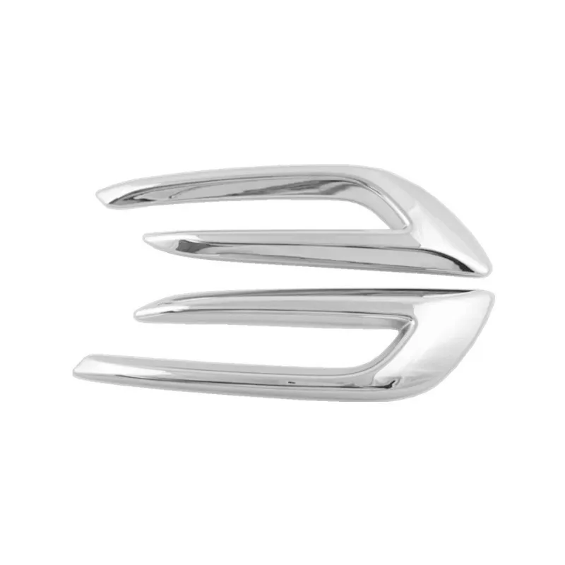 For Buick Encore 2016 17 2018 2019 ABS Chrome Accessories Car Front and Rear Fog Lamp Light Frame Trim Sticker Decoration Cover