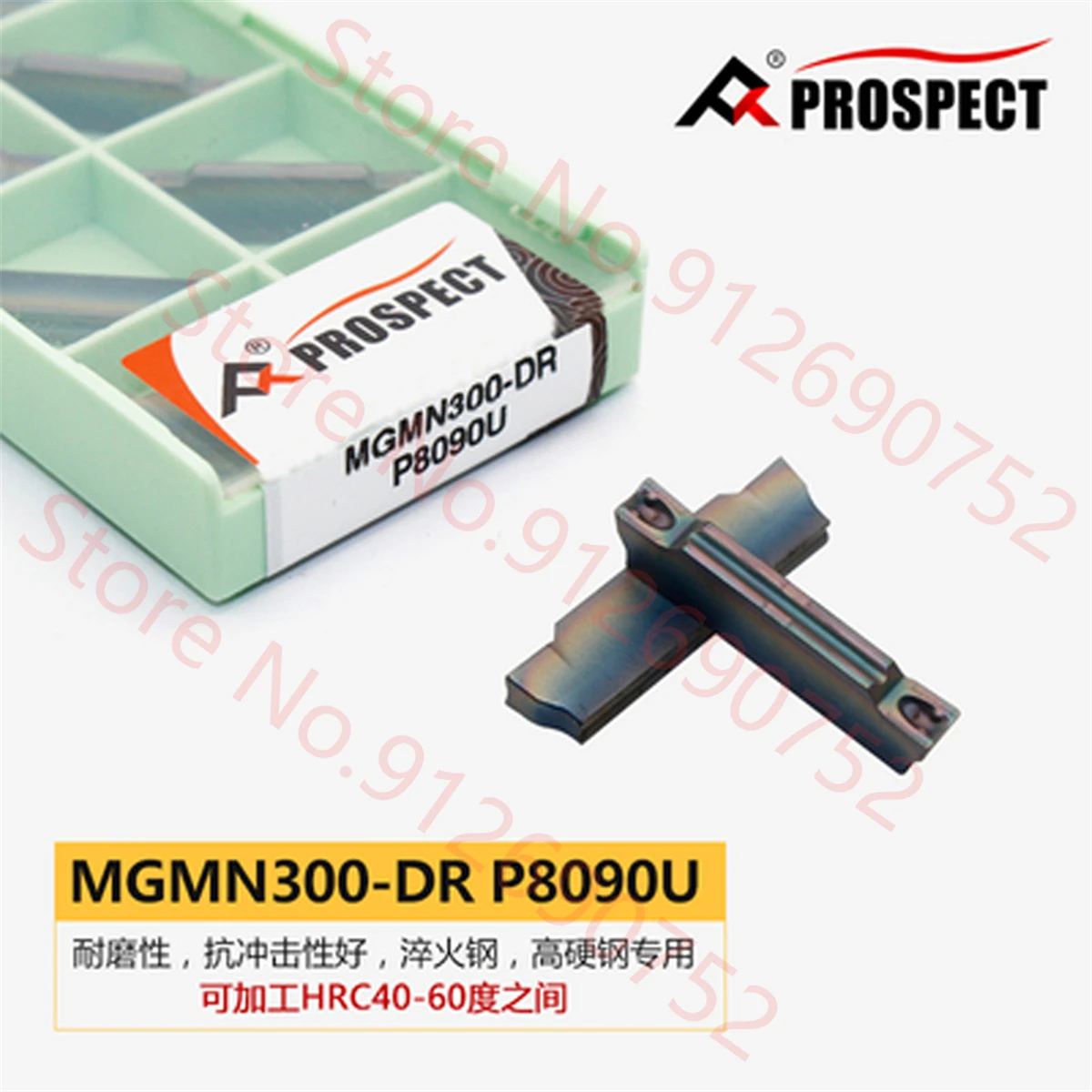 Imagem -05 - Inserção de Carboneto Prospect Inserções Mgmn Mgmn150 Mgmn200 Mgmn250 Mgmn300 Mgmn400 Mgmn500 P8090u