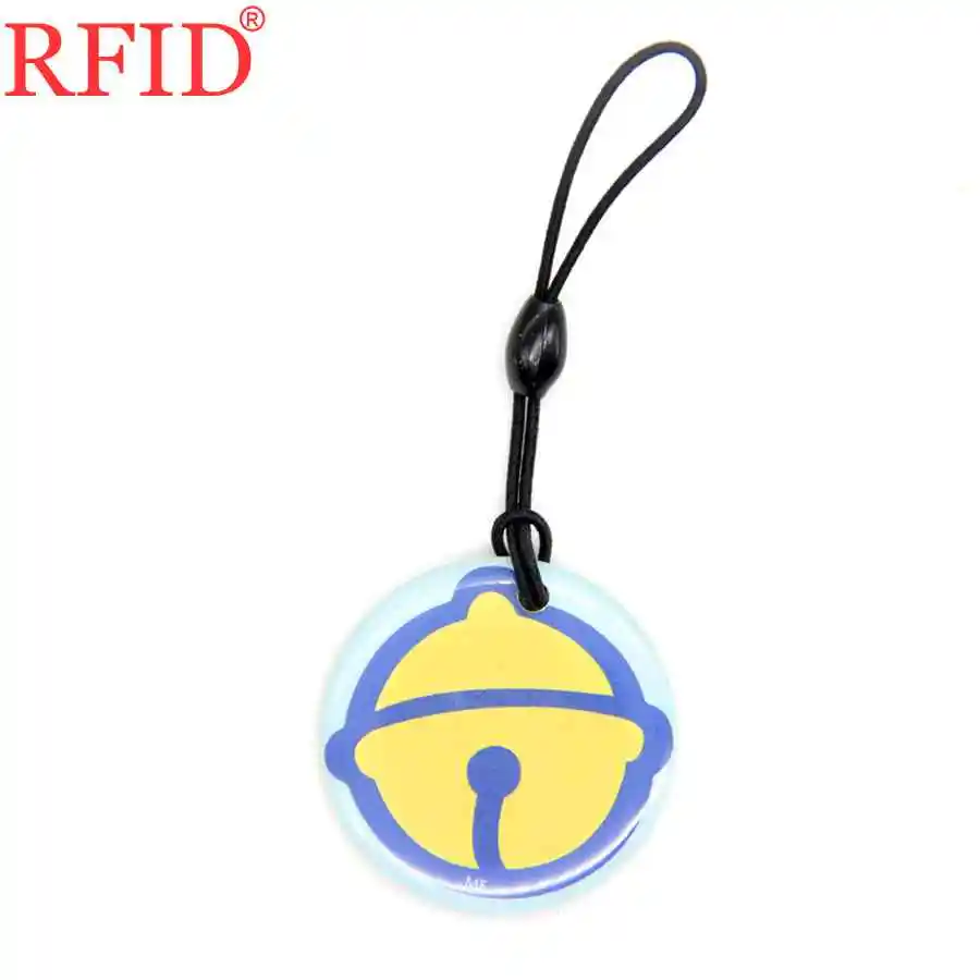 UID S50 1K 13.56Mhz Rewritable RFID Keyfob Keychain Badge Key Tags Changeable NFC Card Multiple Choices Keychain Token Tag 1pcs