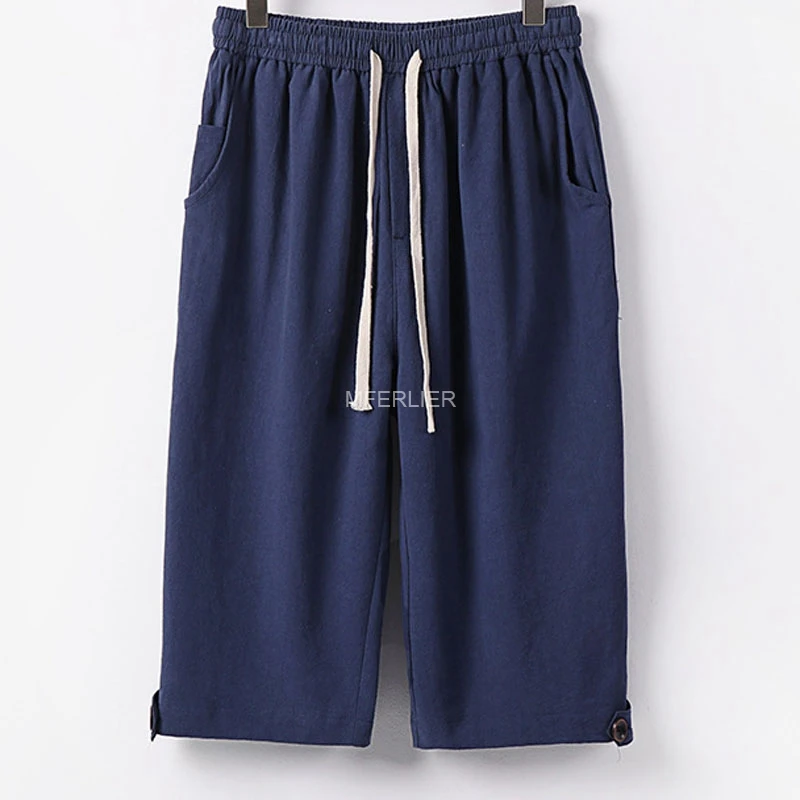 Summer pants men 11XL Waist 160cm 10XL 9XL 8XL 7XL 5XL 6XL Cotton Plus size trousers men