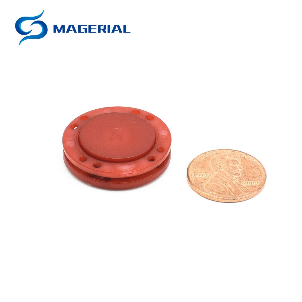 Coat Hidden Buttons Magnet Diameter 21 26mm Invisible Attraction Nylon Material Cloth Luggage Bag Using DIY Sewing 6 Buttons