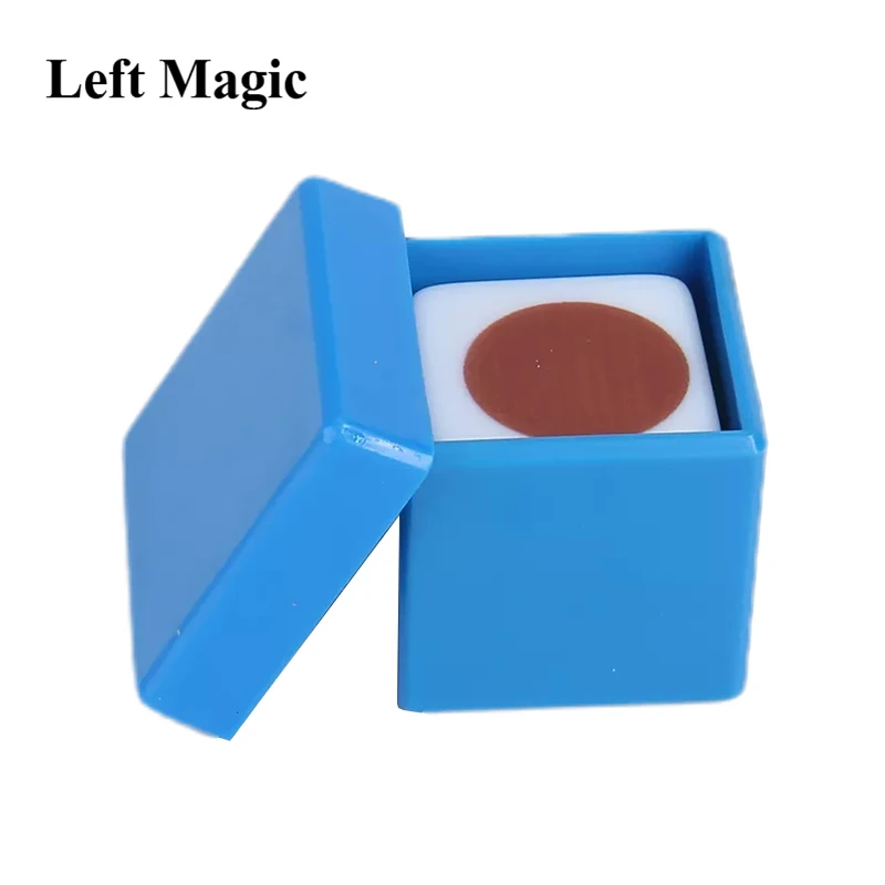 Eye Perspective Dice Box Magic Tricks Distinguish Color Through Sound Dice Close Up Street Magic Props Mentalism Funny Toys