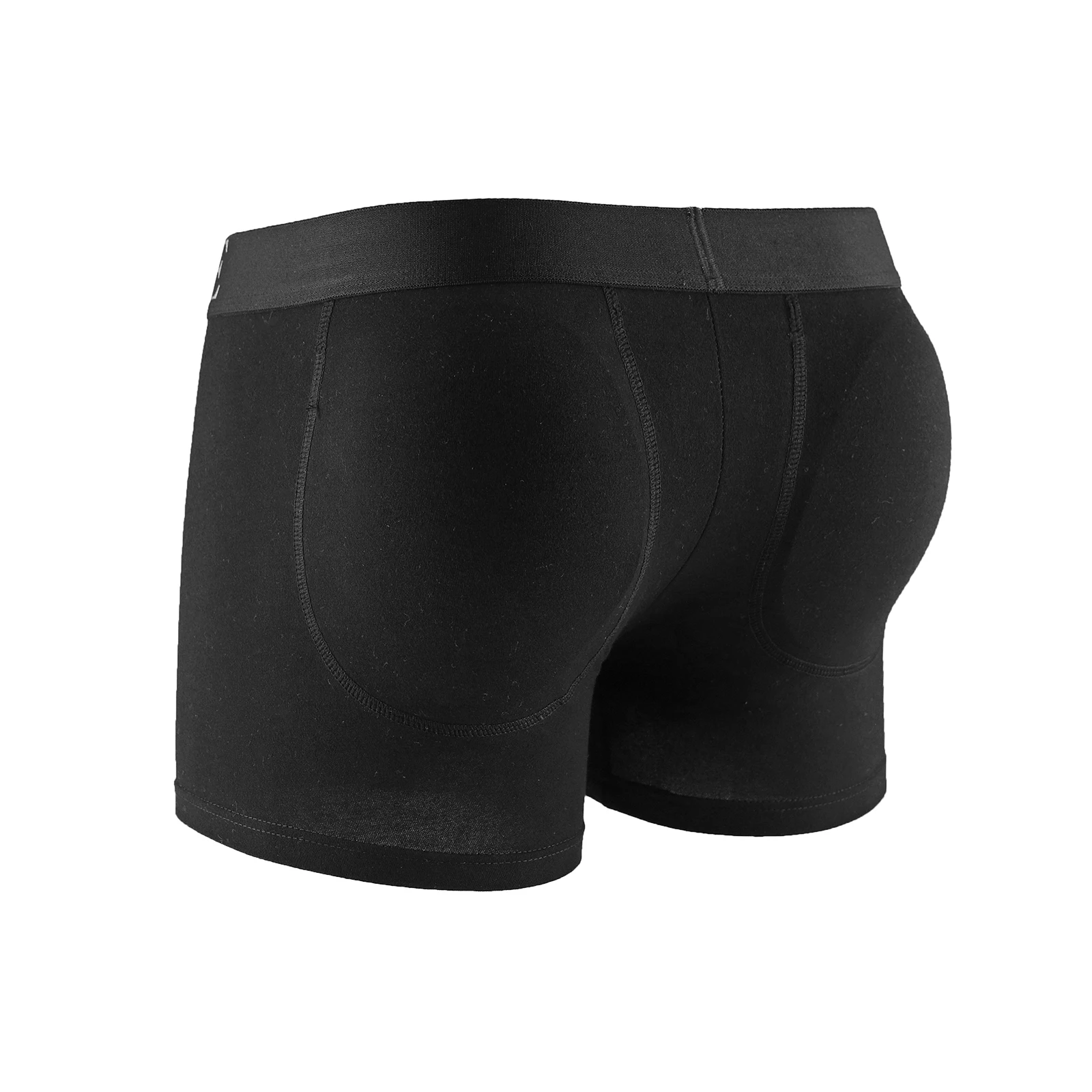 CLEVER-MENMODE Sexy Butt Lifting Underwear Men Padded Boxer Enhancing Hips Push Up Cup Underpants Bulge Pouch Boxers Shorts