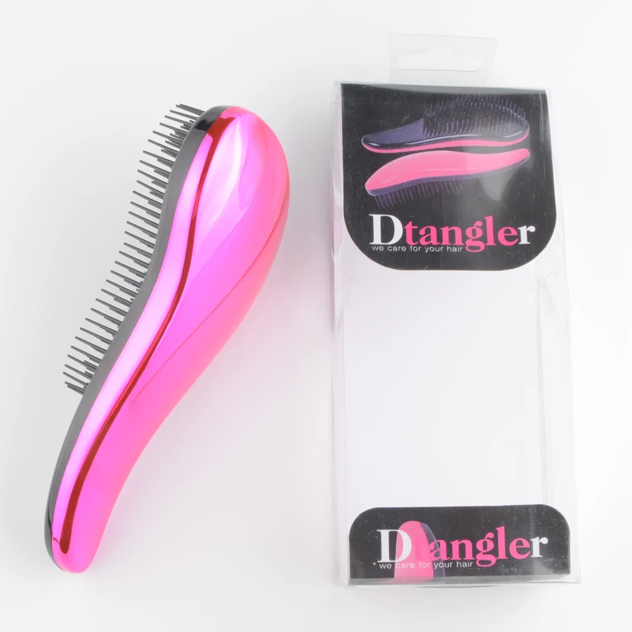 Fashion Magic Detangling Handle Tangle Shower Hair Brush 5 colors Quick detangler comb prevent hair loss wet