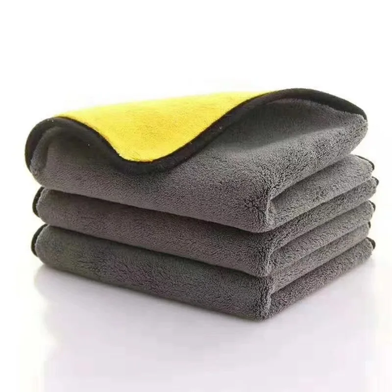 3/5 pcs Car Home Wash Microfiber Cleaning Drying Towel for VW Golf 5 6 7 Jetta MK5 MK6 MK7 CC Passat B6 B7 R Line GTI Accessory