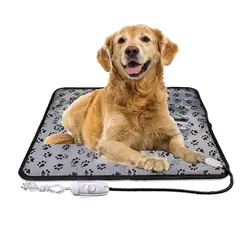 Pet Dog Bed Electric Blanket Heating Pad Dog Cat Bed chair Mat Waterproof Adjustable Temperature Chair Cushion Dog Beds Supplies