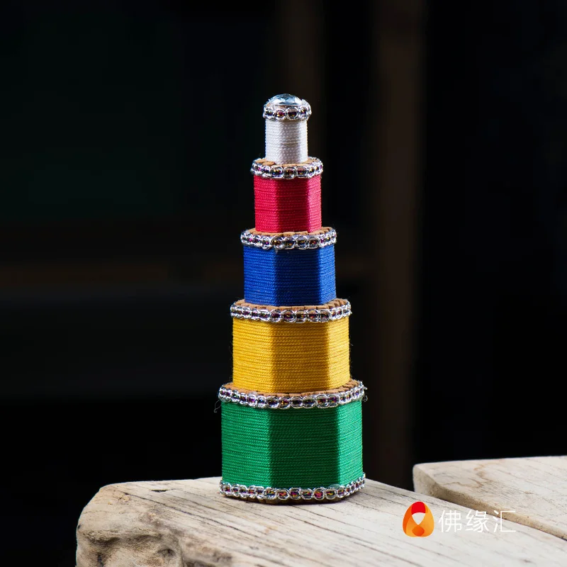 

3pcs/set Tibetan Buddhist incense tower tower incense offerings of eight for the trumpet