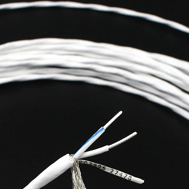 HiFi Silver Plated HIFI AMP CD Player VCD DVD  Audio Pure Copper RCA XLR Signal Cable