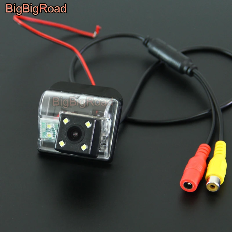 BigBigRoad Car Rear View Reversing backup Camera With Power Relay / Filter For Mazda 6 2008 / CX-5 CX 5 CX5 / CX-7 CX7 CX 7