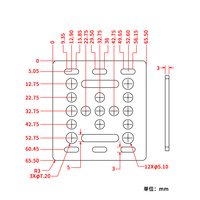 V-Slot with Timing Belt Buckle Big Wheel for Tronxy X3 Tevo 3D Printer Parts Y-Axis Slider 2020 Aluminum Profile Slider Plate