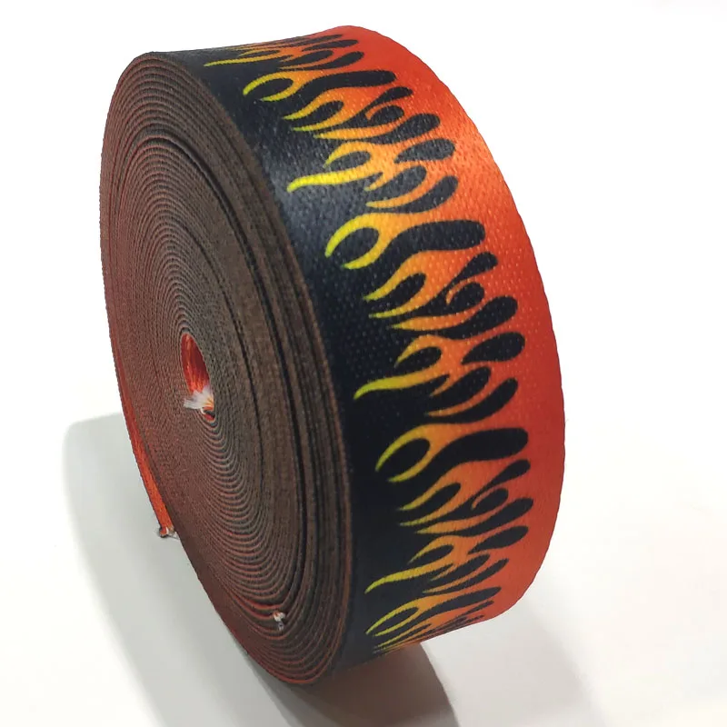 

1.5 Inch 38mm Printed Webbing Polyester Strap For Bag Strap 1mm Thickness