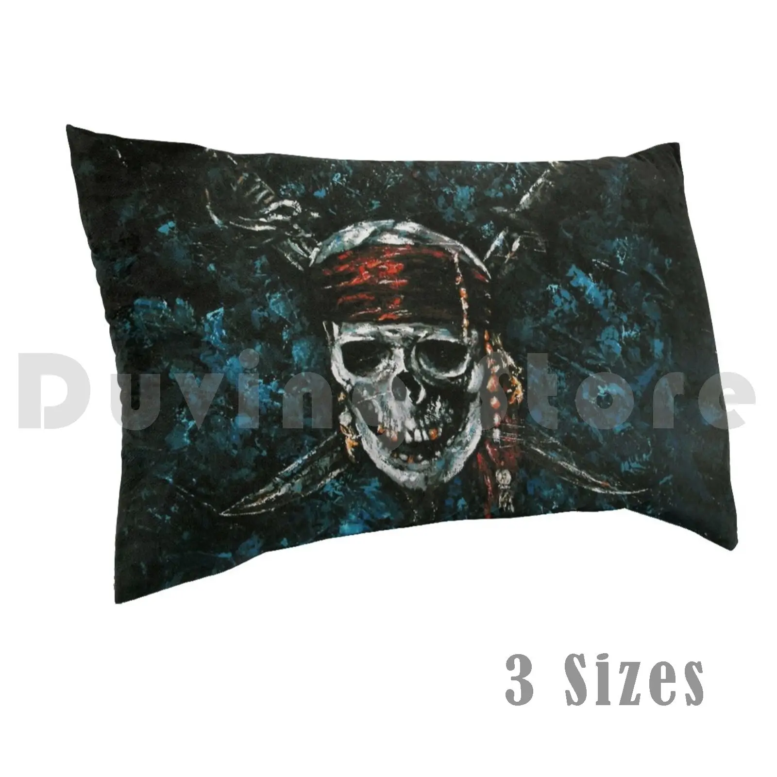 Pirate Jolly Roger Pillow Case Printed 50x75 Pirate Jolly Roger Pirate Of The Caribbean Caribbean Sparrow Jack