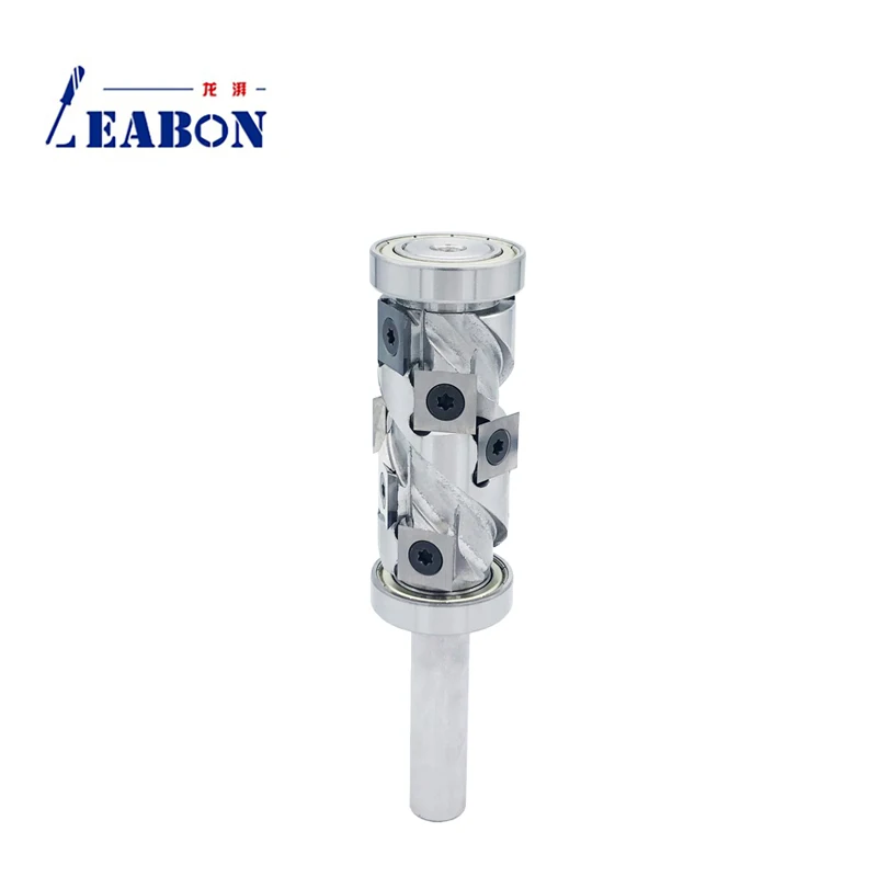 Abandon Type Spiral Cutter Head for Woodworking High Efficiency Helical Cutter for Diameter 30mm Woodworking  CNC Carving Tool