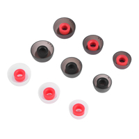 6Pcs Silicone Ear Tips for QCY T1 T13 T2 T5 E10 ZS10PRO C12ZSX Eartips for Jabra Elite 75t 65t Tips Earplugs Earphone 4-5mm