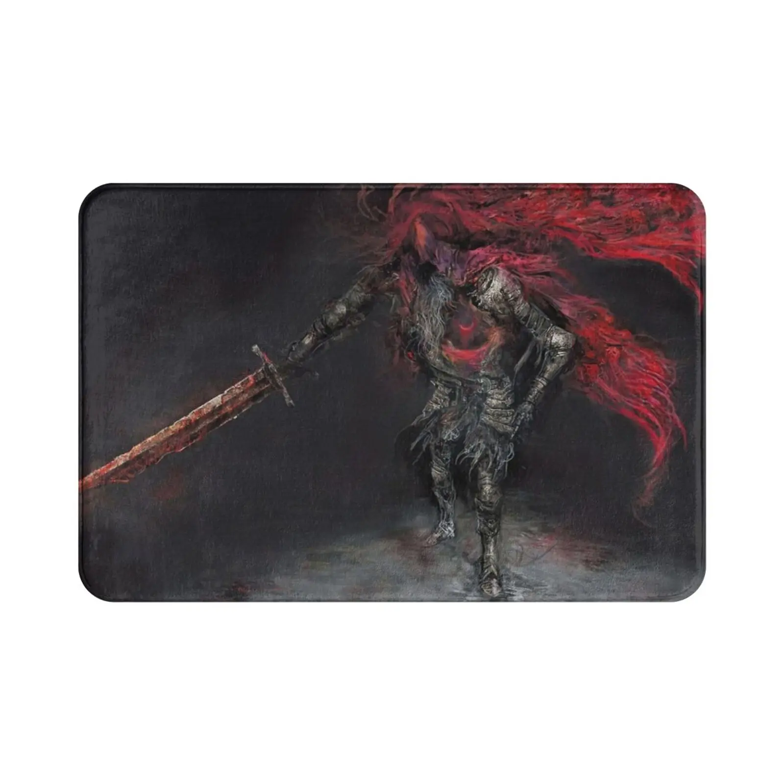 Gael Concept Art Carpet Carpet Dark Souls Slave Knight Knight Gael Ringed City Concept Art Red Hood