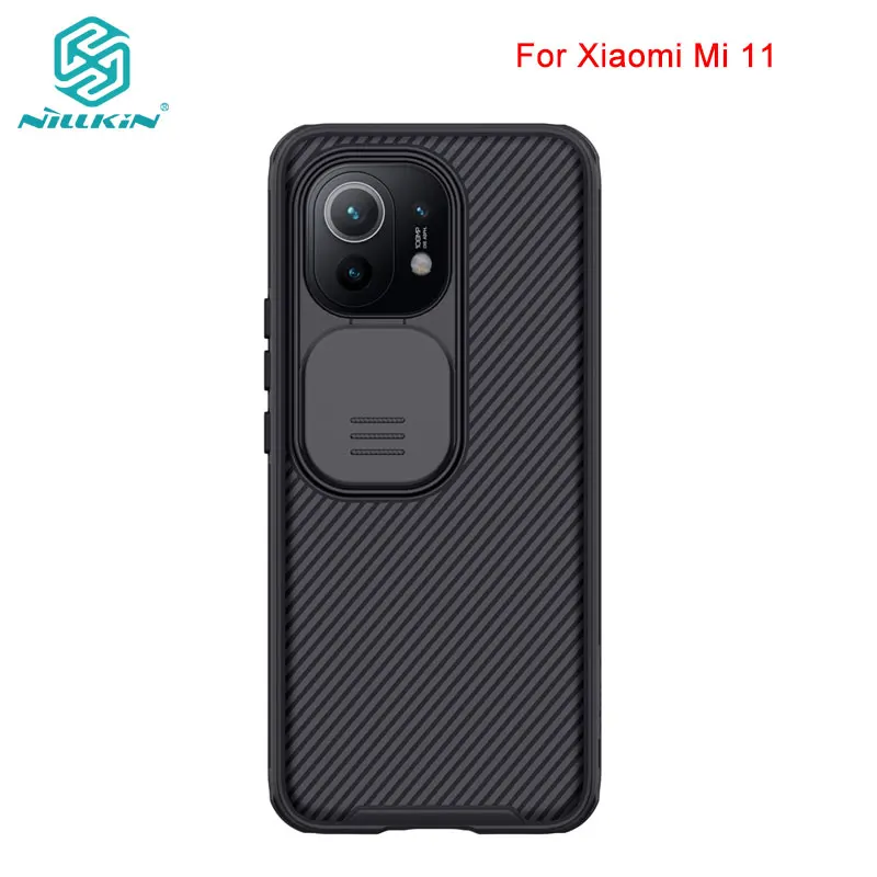 for Xiaomi Mi 11 Lite Case Nillkin Slide Lens Camera Protection Cover for Xiaomi Mi11 Mi 11 Ultra 5G 11i 11x 11T Pro Case