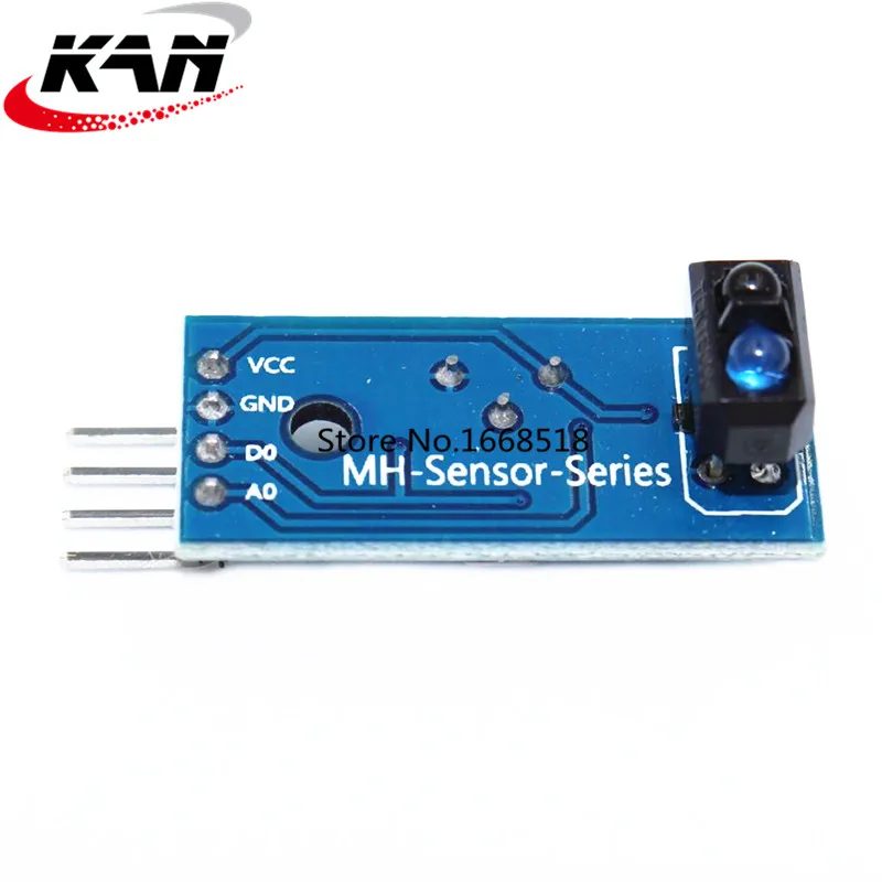 TCRT5000 Infrared Reflective IR Photoelectric Switch Barrier Line Track Sensor Module blue