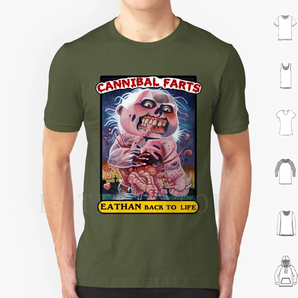 Cannibal Farts T Shirt Men Cotton 6xl Death Metal