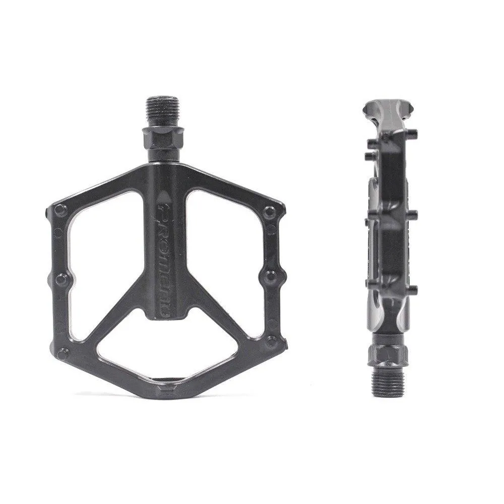 1 Pair PROMEND MTB Bike Pedal Lightweight 310g Aluminium Alloy Bearing Pedals Road Mountain Bicycle