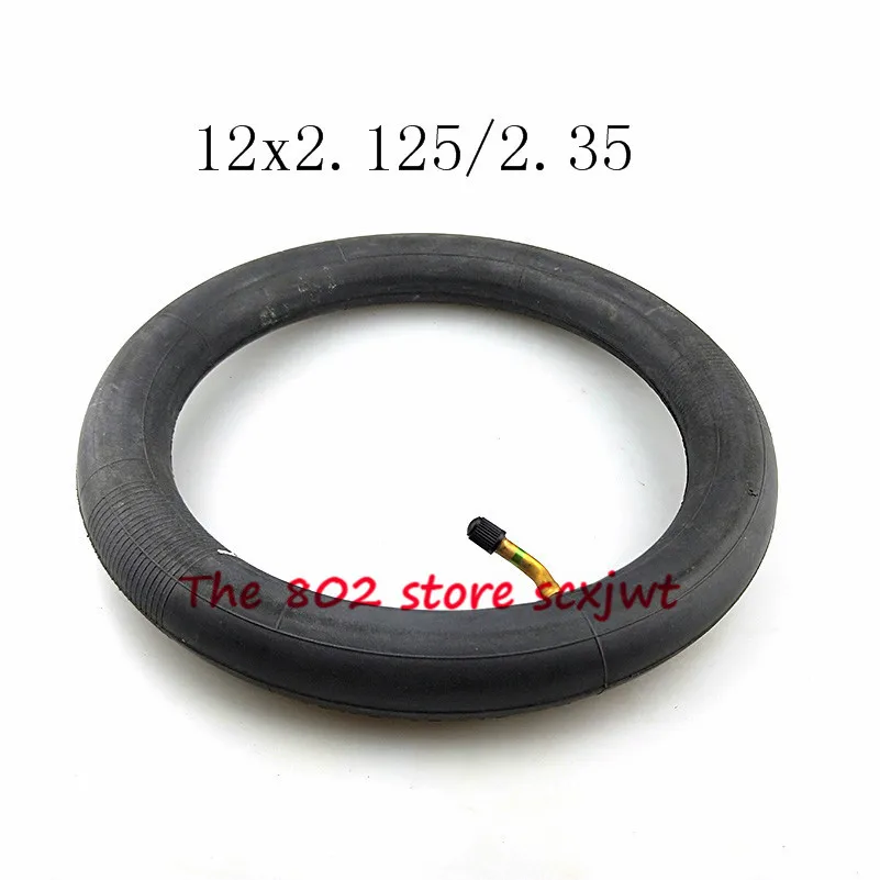 High quality Inner Tube Size 12 x 2.125 / 2.35 Bent Angle Valve Stem tube for Schwinn Tricycle Roadster 12