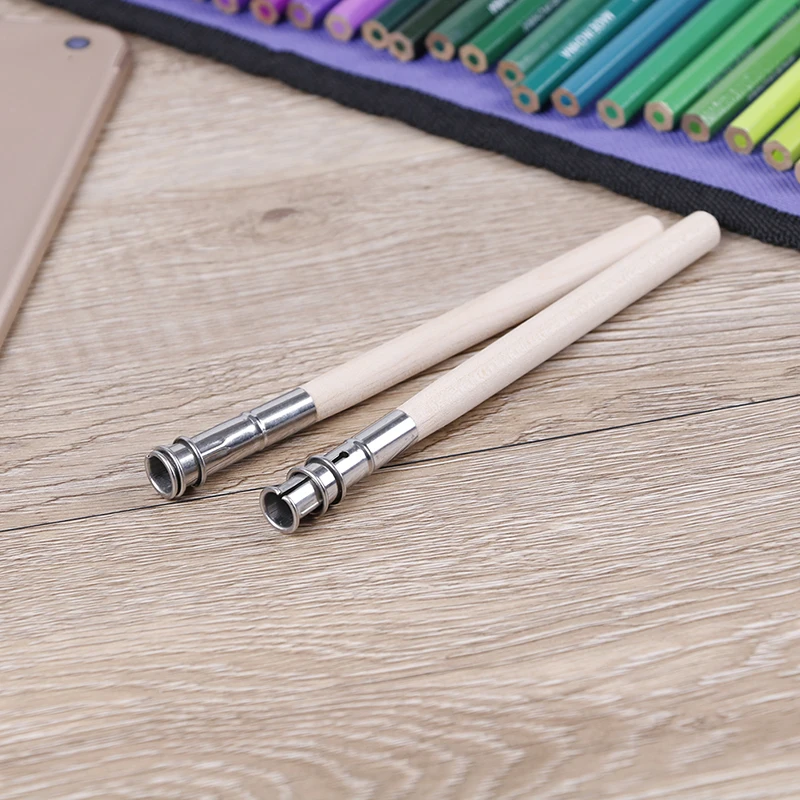 5 قطعة قلم رصاص موسع قابل للتعديل خشبية مطيل حامل اللوحة أداة الرسم