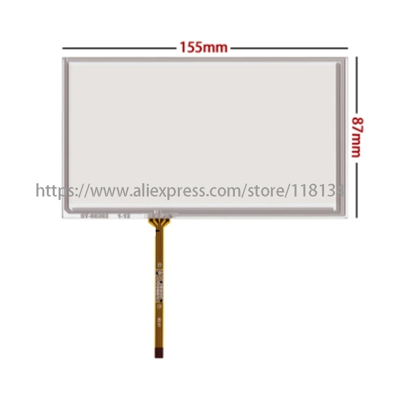 

New 6.2 inch 4Wire Resistive For Pioneer AVH-270BT Touch Panel Digitizer Screen For Pioneer AVH-270BT