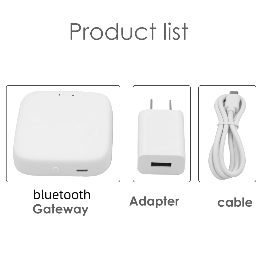 Imagem -04 - Gateway de Casa Inteligente sem Fio Tuya Gateway Bluetooth Funciona com Alexa Google Home Controle Remoto Via Aplicativo Smart Life