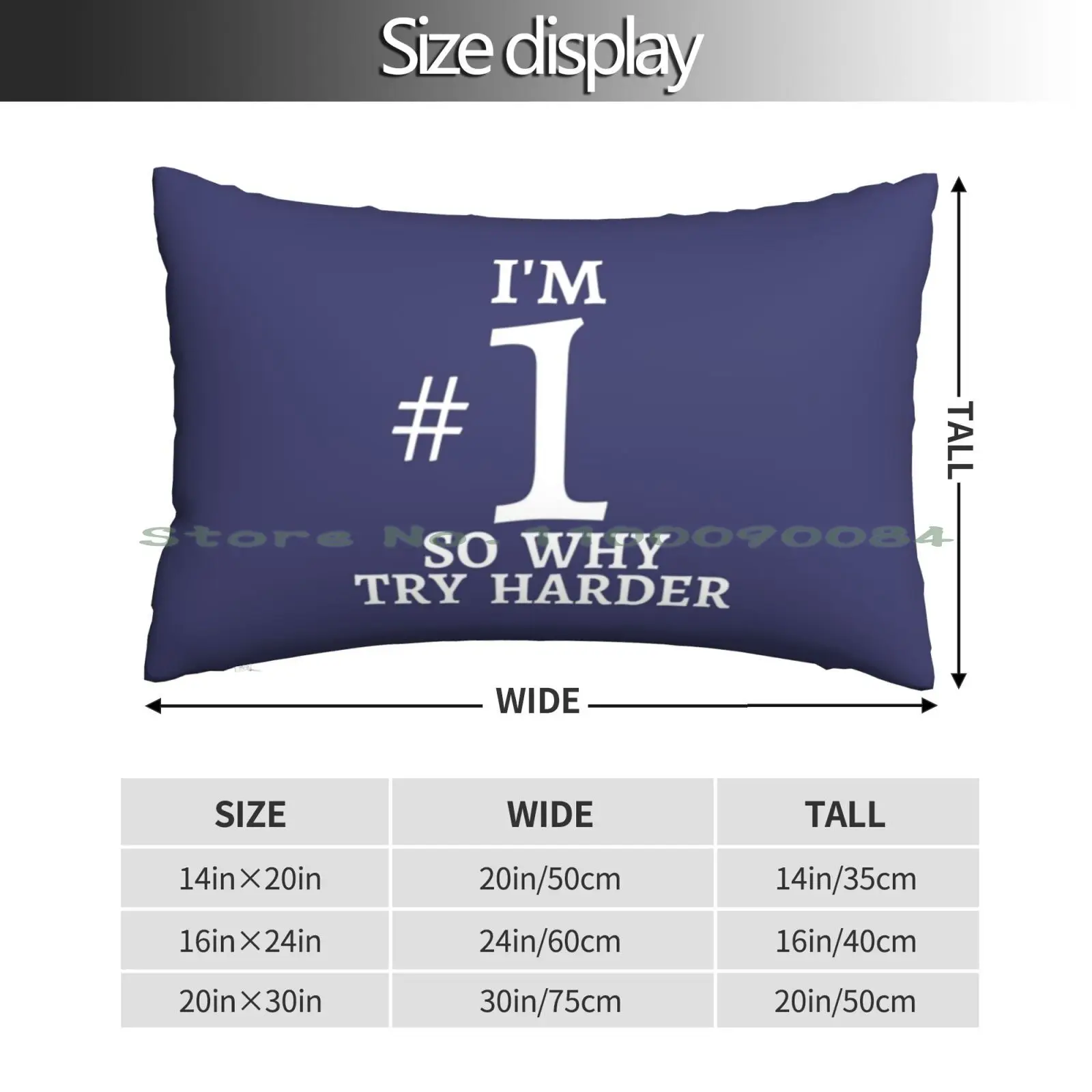 I M #1 So Why Go Harder Pillow Case 20x30 50*75 Sofa Bedroom Jennifer Love Hewitt Ghost Whisperer Melinda Gordon Supernatural