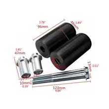 1Set Universele Grote Motorcycle Frame Sliders Anti Crash Protector Lijmstift N0HF - AliExpress 201355758