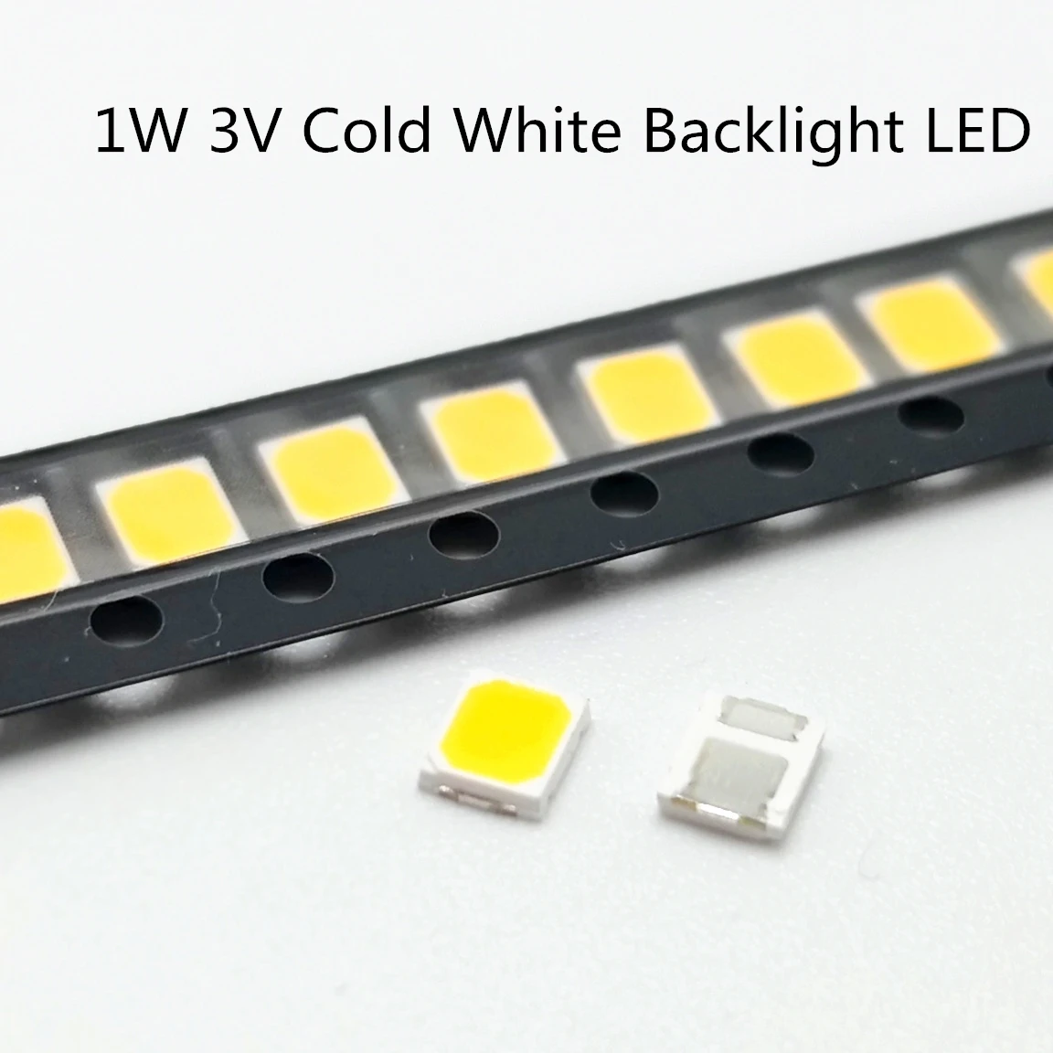 Original 125lm LED Backlight 1210 3528 2835 3V 1W 300mA Cool cold white For LG Innotek LCD Backlight LED TV Application repair