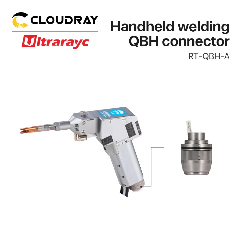 Ultrarayc QBH موصل ل يده لحام رئيس 0-6KW Raycus الليزر Dia35.2mm ارتفاع 61.4 مللي متر
