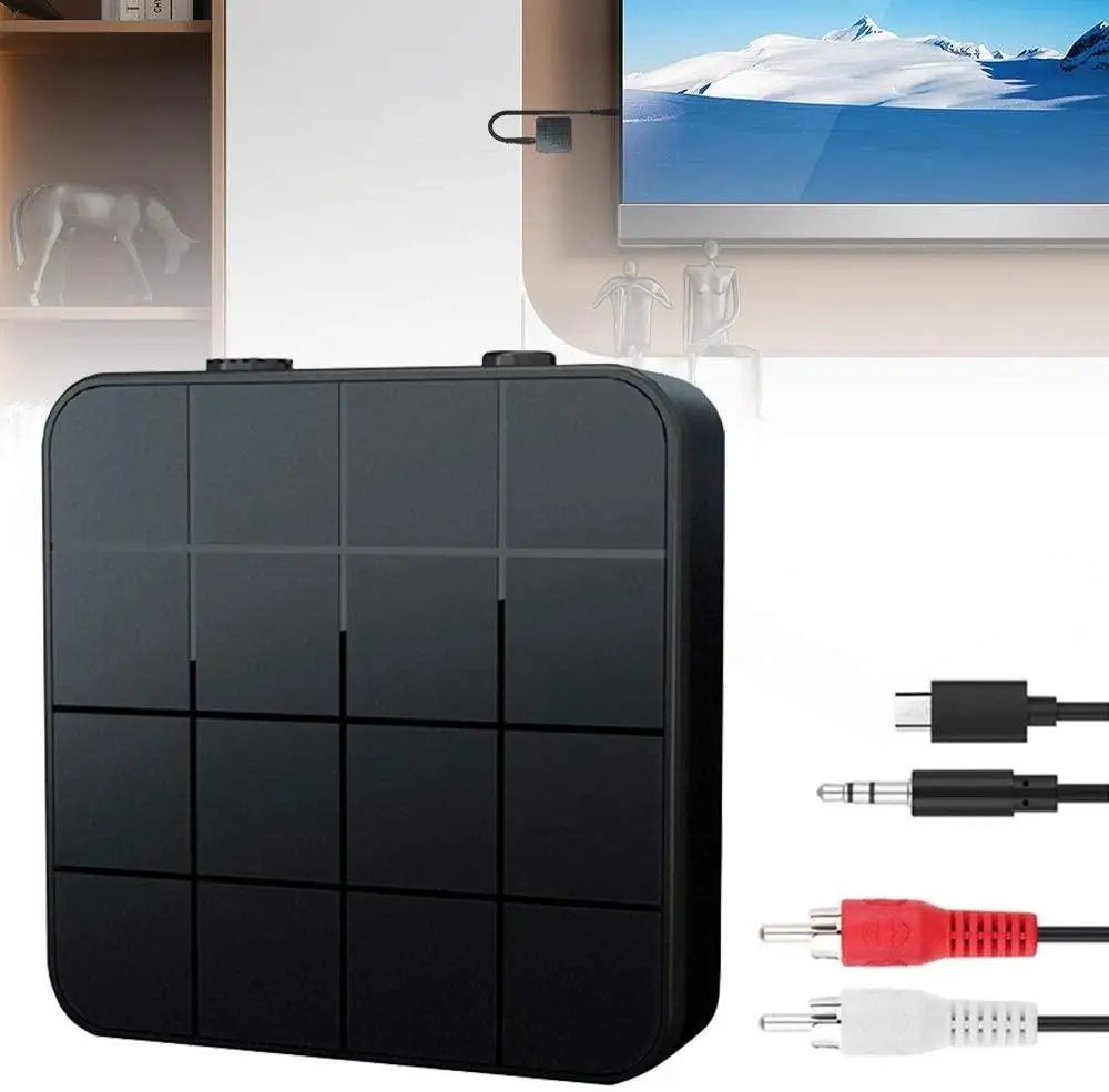 2-в-1 bluetooth-приемник, аудиоприемник, передатчик, AUX RCA 3,5 мм разъем, USB стерео беспроводной приемник для ПК, автомобильные наушники, компьютер