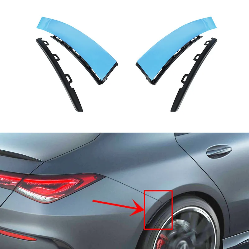 For Mercedes C118 CLA35 CLA45 CLA180 CLA200 CLA250 AMG 2020+ Car Fender Flares Mud Flaps Splash Guards Arch Wheel Eyebrow Lip 