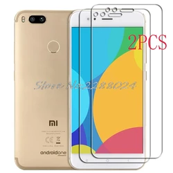 2PCS FOR Xiaomi Mi A1 High HD Tempered Glass Protective On  MiA1 MDG2, MDI2 Screen Protector Film Cover