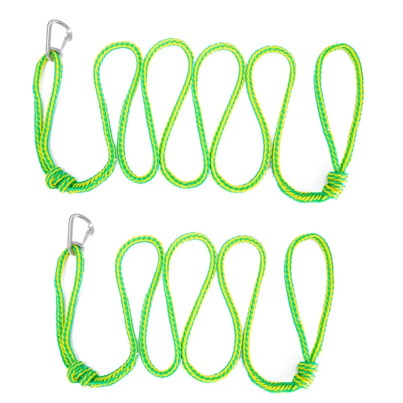 Dock Lines Heavy Duty Braided Line Marine Rope Bumper Boat Mooring Line Spliced Eye Marine Docking Rope Accessories